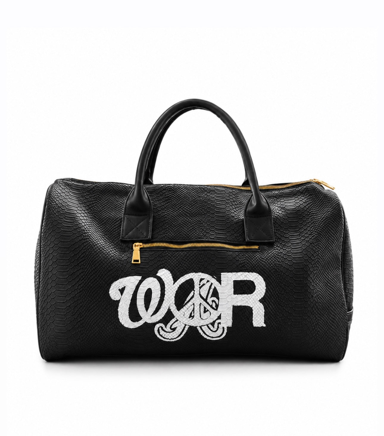 Peace in War Duffle Black