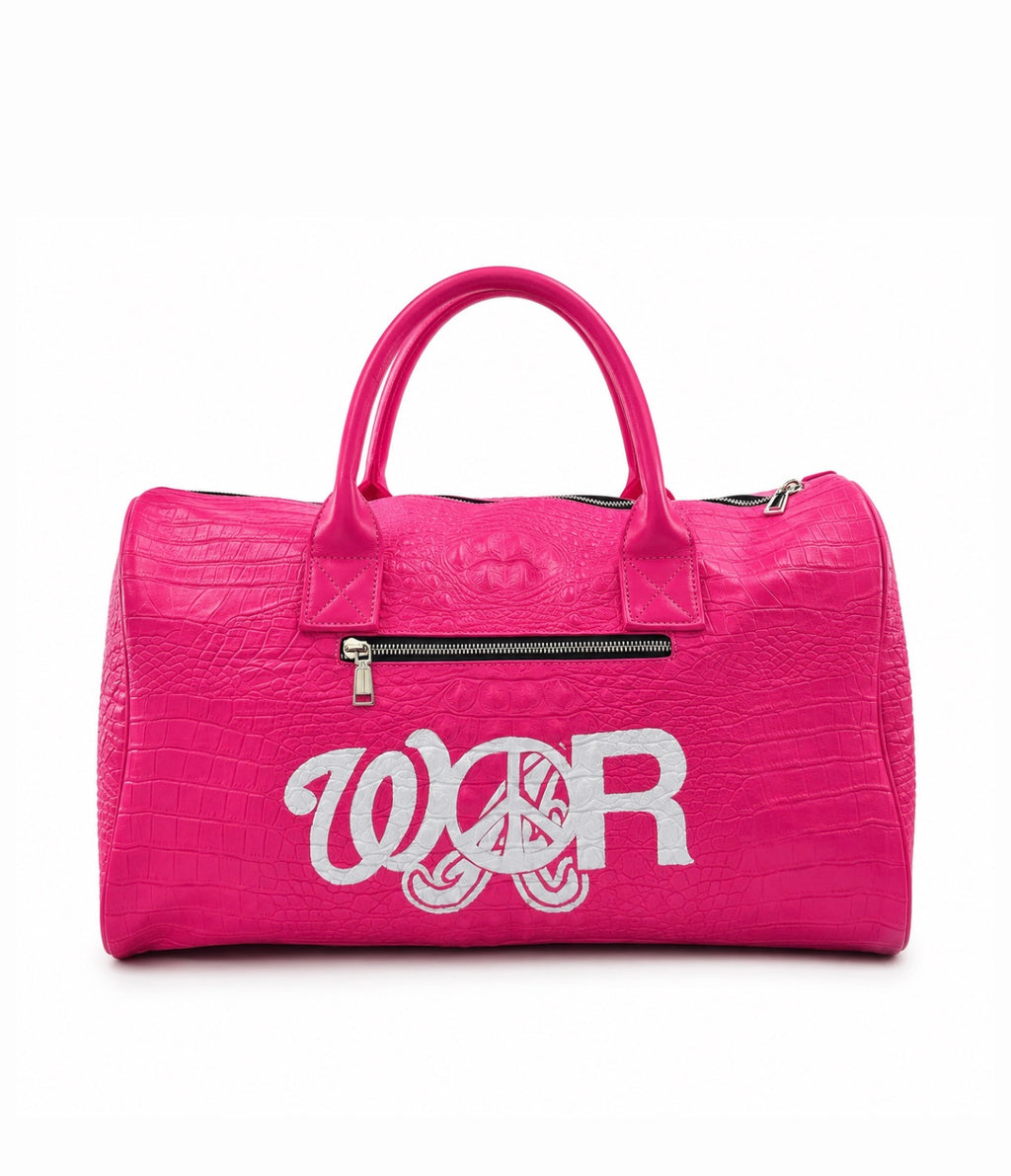 Peace in War Duffle Pink