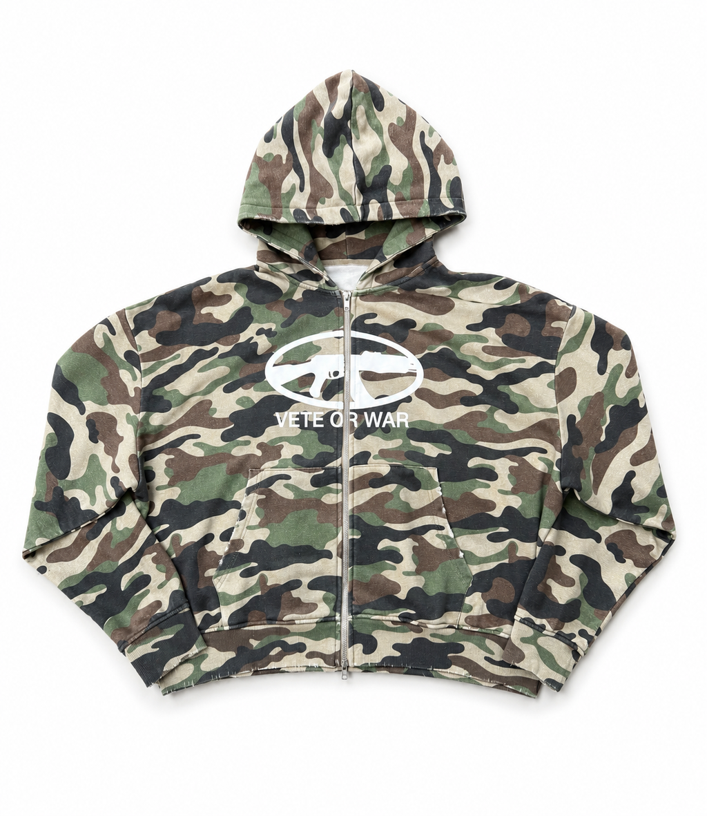 Camo War hoodie